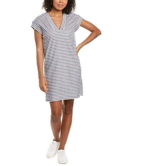 GREY STATE Kitte Stripe Dress - Picture 1 of 10